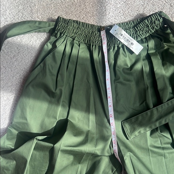 Emerson Thorpe Green Satin Pants - Picture 5 of 7